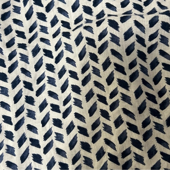 talbots 100% linen button down top - Picture 7 of 7